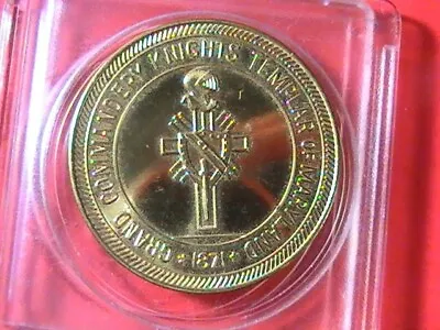 Meda Knights Templar 1871 Commemorating 200 Years Of Templary In Maryland • $3.51