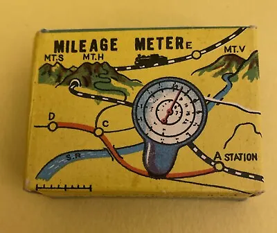 Vintage Mileage Meter Determining Distance On Any Map • $4.99