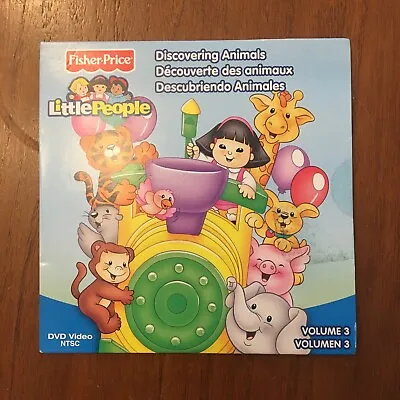 $4.99 • Buy Fisher Price Little People Discovering Animals DVD