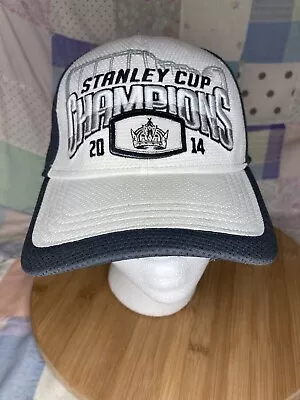 New Era Stanley Cup Champions Los Angeles Kings 2014 Cap Hat Stretch One Size • $15.10