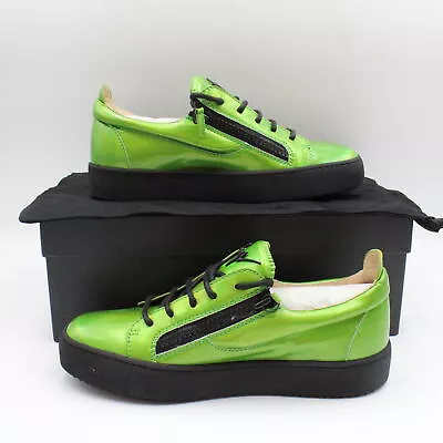Giuseppe Zanotti Frankie May London Sneakers In Metropolis Green - Size IT 42 • $69.96