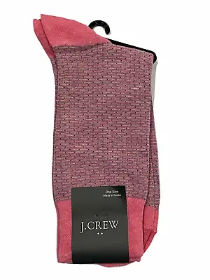 NWT J CREW Men's Socks One Size Assorted Colors/Prints Casual Novelty #J3 • $12.75