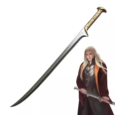 Elf  Latex Sword      Cosplay Prop And Fighting Elven Blade Elves Thranduil Lotr • £26.99