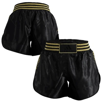 £27.99 • Buy Adidas Satin Muay Thai Shorts Kickboxing Martial Arts