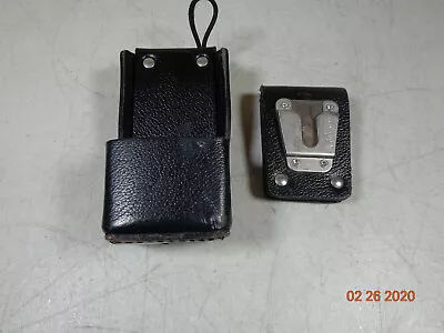 $19.95 • Buy Motorola XPR XPR6550 VHF XPR7580e 800/900 XPR7550 UHF Radio Leather Holster #B