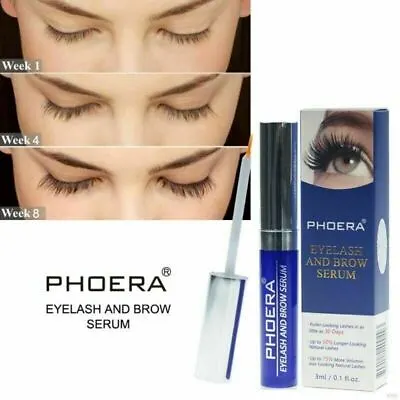 £4.49 • Buy PHOERA Eye Brow Lash Growth SERUM Thicker Eyebrow Eyelash Enhancing Conditioner