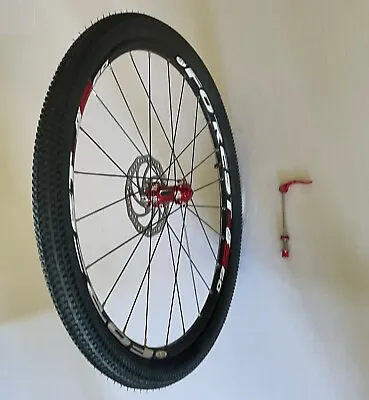Quick Release Bicycle Wheel Set 26  Front Rear Mountain Bike With Disc & Tire • $179