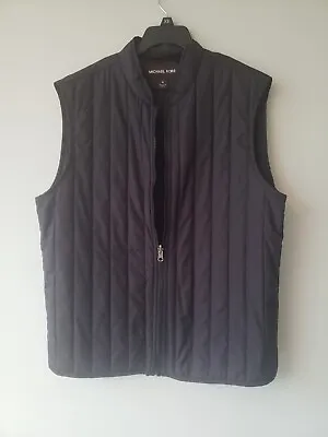 Michael Kors Womens Black Sleevelees Quilted Vest Size M  • $29.99