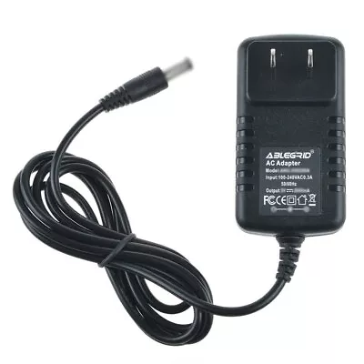 $12.94 • Buy 9V AC-DC Adapter For Emerson DCH2-100US.1301 Swiffer Sweeper Vac Vacuum Battery