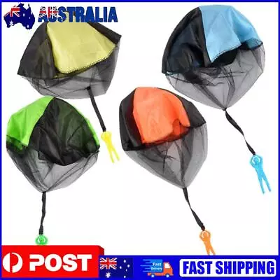 Hand Throwing Kids Mini Play Parachute Toy Man Model Outdoor Sports Toys • $7.79