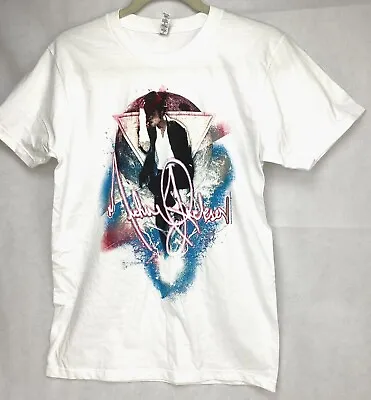 Michael Jackson AEG Live Men's Size S Small Vintage 2009 White Graphic T-Shirt • $19.50