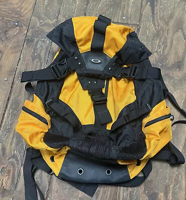 Oakley Icon 2.0 Tactical Vintage Backpack Rucksack Yellow Gold Black • $89.95