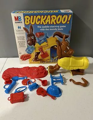 MB Games - BUCKAROO- Milton Bradley BOARD GAME - Near Complete- Read Description • $24.98