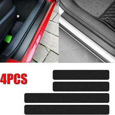 Sill Scuff Car Accessories Door Plate Cover Anti Scratch Decal Sticker Protector • $4.95