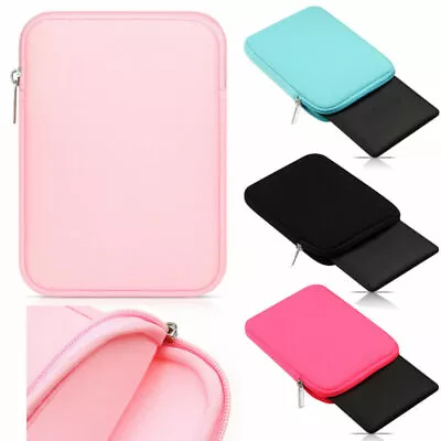 £6.29 • Buy Universal Carrying Zip Sleeve Cover Bag Case Pouch For 7 ~8  Inch Laptop Tablet