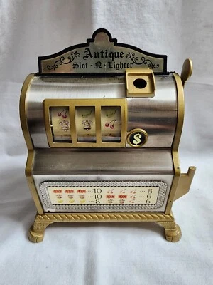 $9.99 • Buy Vintage Waco Art Deco Table Lighter Slot Machine Made In Japan. RARE
