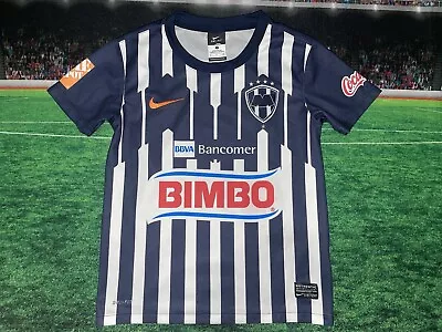 Rayados De Monterrey Youth Nike Jersey Sz Small Preowned • $34