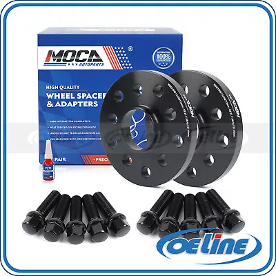 $39.88 • Buy 2x 15mm 5X100 To 5X112 Wheel Spacers W/ Hubcentric 57.1mm For A3 A4 A6 A8 S4 