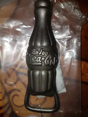 COCA COLA Hand Held Bottle Opener 3D Bottle Contour Shape.  • £4.95