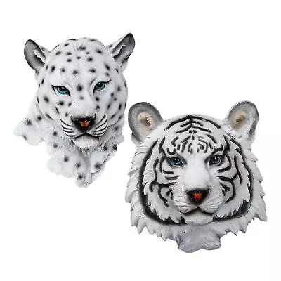 Wall Bust Sculpture Home Decor  Animal Head Wall Decorations For Living Room • $28.98