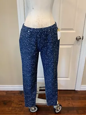 Michael Kors Blue & White SpeckledSkinny (Jeggings) Jeans Size Medium • $19.31