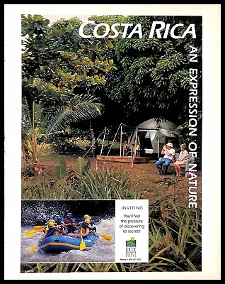 1992 Costa Rica Tourism Vintage PRINT AD Expression Of Nature Travel Vacation • $8.99