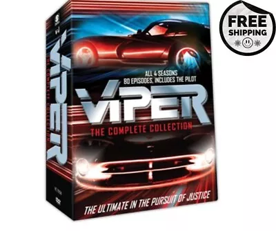 Viper Complete TV Series Season 1-4 (1 2 3 & 4) NEW 80 EPISODES + PILOT DVD SET • $46