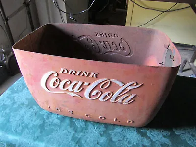 Vintage Drink Coca Cola Ice Cold Boat Motor Coke Soda Fountain Dispenser Housing • $79.55