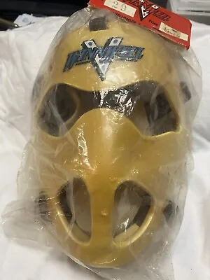 1960's Winnwell Goalie Mask- Model 29-Unopened Sealed Vintage Rare- Brown Straps • $400