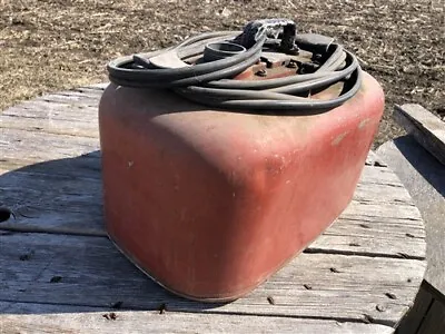 6 Gallon Gasoline Gas Fuel Tank Metal Can Outboard Boat Motor Fuel Vintage Y • $99