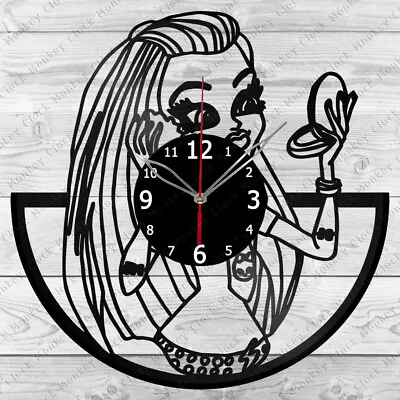 Vinyl Clock Monster High Doll Record Wall Clock Home Art Decor Handmade 6527 • $24.99