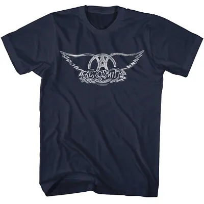 Aerosmith Vintage Wings Logo Men's T Shirt Rock Band Concert Tour Merch Metal • $26.50