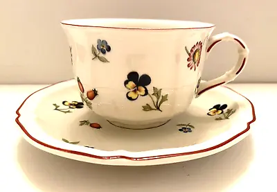 Villeroy & Boch Luxembourg Petite Fleur Teacup & Saucer Breakfast Cup  • $8