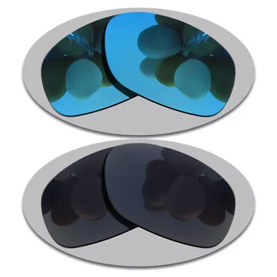 Sky Blue&Grey Black Anti-Scratch Lens Replacement For-Oakley Dangerous Polarized • $15.56