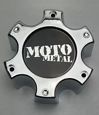 *USED Moto Metal Chrome Wheel Center Cap SCREWS NOT INCLUDED MO909B6139C • $19.99