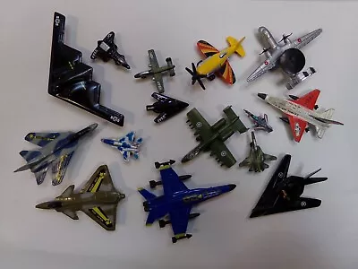 Vintage Airplane Jet Toy Lot - Diecast & Plastic • $36.13
