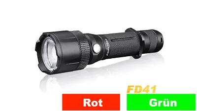 Fenix FD41 Red Or Green LED With An Optical Lens For Hunters • £77.27