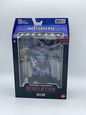 Skeletor Mattel Masters Of The Universe Masterverse Revelation NIB! Ships Free! • $16.50