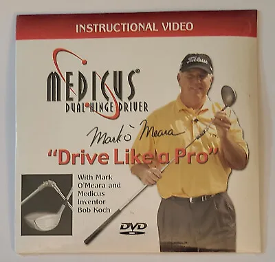 Medicus Dual Hinge Driver ''Drive Like A Pro'' Instructional Video DVD New 2004 • $19.51