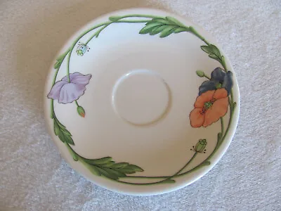Villeroy & Boch 1748 Amapola  -Germany -6 1/2  Saucer(s) - Up To 10 Available • $3.82