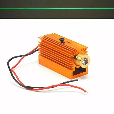 Green Line 50mW 532nm Laser Diode Module 5V Brass Locator Heatsink Holder • £17.92