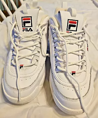 Fila Disruptor II Premium Sneaker Women's Sneaker 10 Great Condition • $15.99