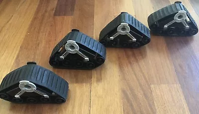 RadioShack RC Hummer H2 Mattracks Set Of 4 Tires Wheels 2 NEW 2 Used RARE HTF • $59.98