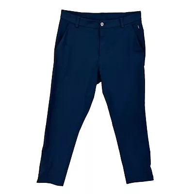 LULULEMON Pants Mens 31x28 ABC Commission Chino Stretch Casual LM5710S Blue S328 • $29.95