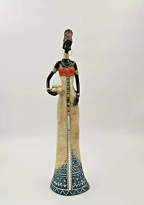 African Lady Woman Statue Figurines 40cm H • $49.99