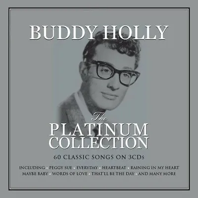 Buddy Holly - Platinum Collection (the Best Of/greatest Hits) 3cd New/sealed • £8