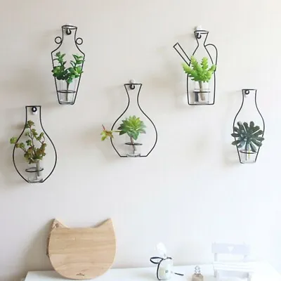 £8.54 • Buy Plant Wall Hanging Vase Flower Racks Decorative Shelves  Flowerpots Accessory