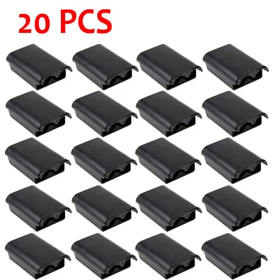 20x Black AA Battery Back Cover Case Shell Pack For Xbox 360 Wireless Controller • $15.17