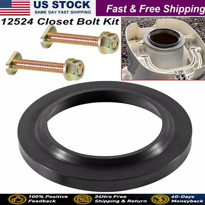 For Thetford Aqua Magic IV V 12524 Closet Bolt Kit Toilet Parts Flange Seal Nuts • $11.85