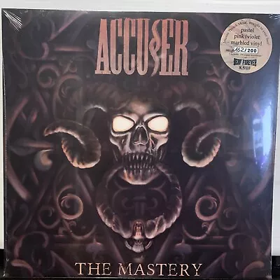 Accuser – The Mastery LP 2018 Metal Blade – 3984-15552-1 [Pink/Violet Marbled] • $32.95